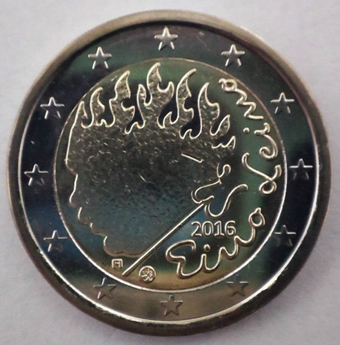 Moneta euro finlandia 2016 - moneta,
