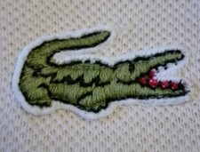 Chemise LACOSTE - polo t-shirt maglietta - albicocca - Taglia 6 - originale