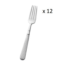 Servizio di 12 Forchette da Tavola in Argento 925 - Cesa 1882 Modello Centenario