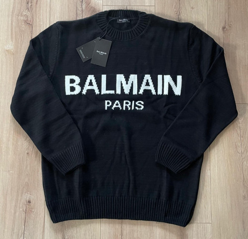 Balmain maglione girocollo - balmain,