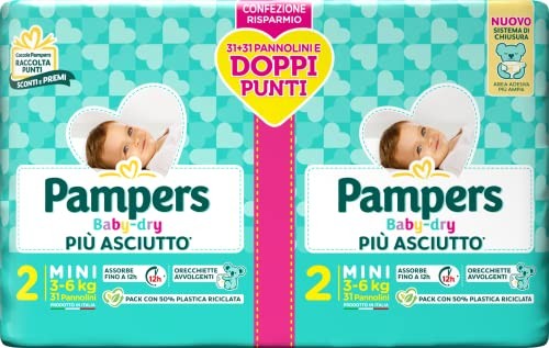 Pampers baby dry pannolini - pampers,