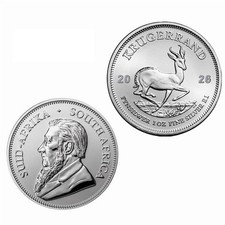 Moneta Krugerrand in argento