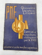 Pnf gioventu italiana del - gioventu',