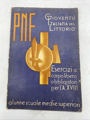 Pnf gioventu italiana - pnf, del