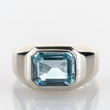 Anello vintage in oro bianco