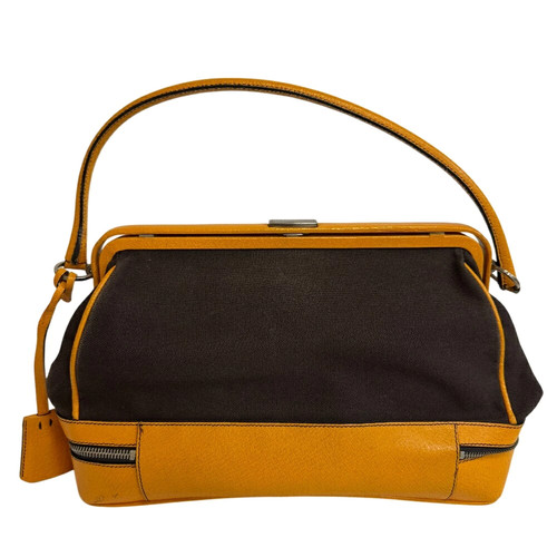 Prada cerniera doctor bag - cerniera,