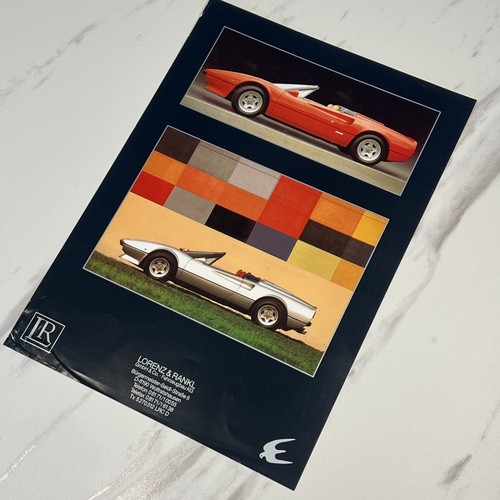 Brochure depliant originale