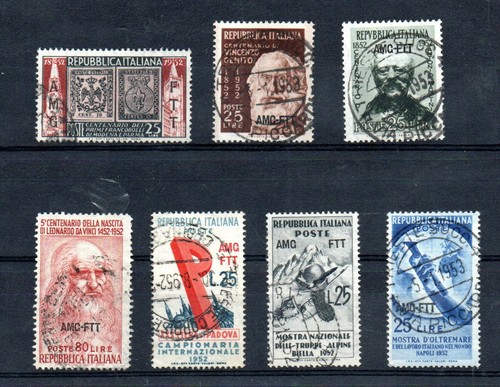 596 francobolli trieste - ,