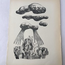 Stampa grafica surrealista