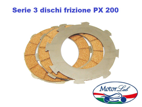 Serie dischi frizione sughero - dischi,