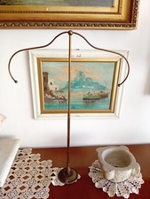 Manichino mezzo busto vero vintage anni 50 60 tutto ottone regolabile da vetrina