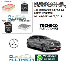 TAGLIANDO 4 FILTRI TECNECO