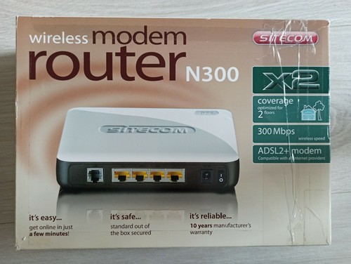 Sitecom wireless modem router - sitecom,