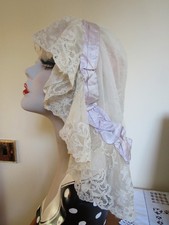 Antico originale ricamato rete