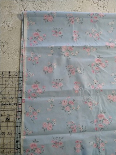 Tessuto cotone shabby chic