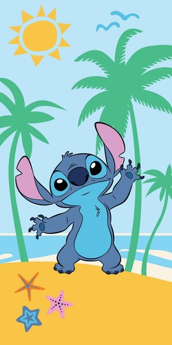 Stitch telo mare - mare, spiaggia
