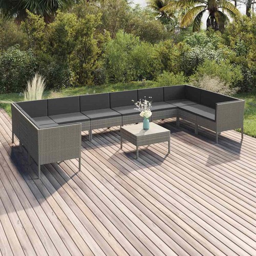 Set divani con cuscini - con,