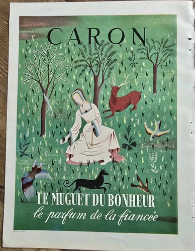1961 caron profumo francese - 1961, le