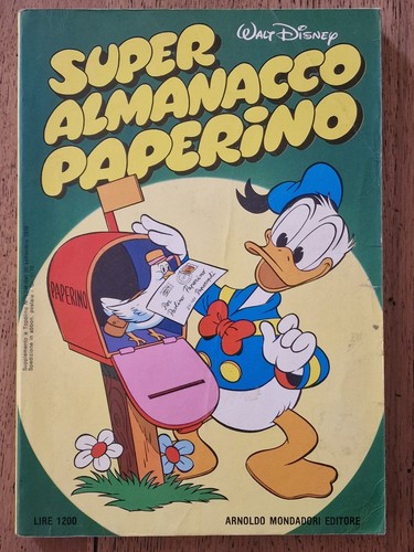 Super almanacco paperino prima - super,