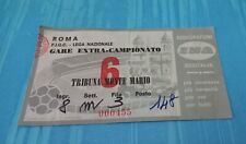 BIGLIETTO FINALE COPPA ITALIA 1975/76 NAPOLI VERONA 4-0 STADI OLIMPICO 29/6/1976