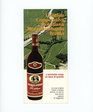 Cantina Cooperativa Rotaliana Mezzolombardo Brochure Depliant Vino Teroldego 