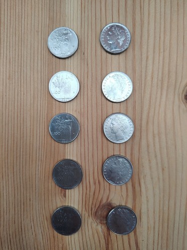 Monete 100 lire - monete,