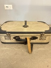 Valigia vintage in pelle e