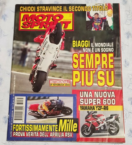 Rivista moto sprint agosto - -,