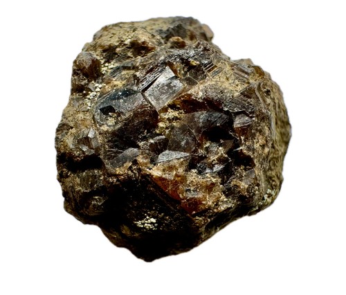 Cristalli granato andradite - granato,