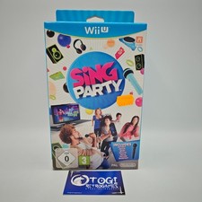NINTENDO WII U SING PARTY +