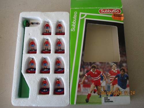 Subbuteo leggero 433 spagna - subbuteo,