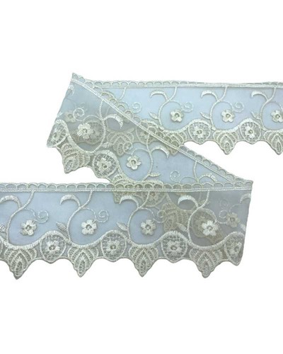 Passamaneria pizzo organza - passamaneria,