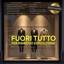 adesivi vetrine fuori tutto
