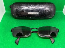 occhiali da sole unisex Dolce & Gabbana Vintage rettangolari montatura met. nera