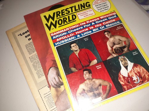 Wrestling world magazine - world,