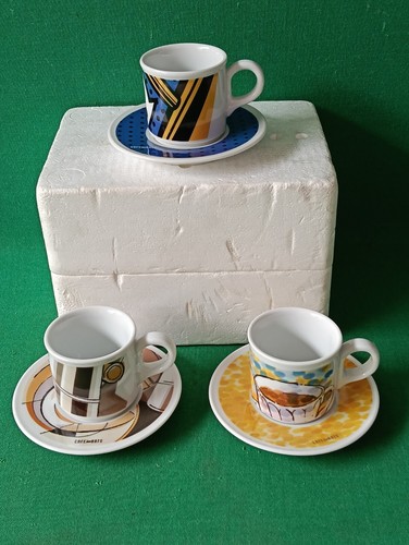 Set tazzine caffè con - set, 3