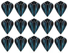 5 Set Nuovi Erpici Noble Kite Dart Voli - Navi con Tracciamento - Blu