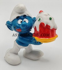 SMURF PUFFO TORTA 20100 SCHLEICH PEYO VINTAGE 1978 PUFFI HONG KONG