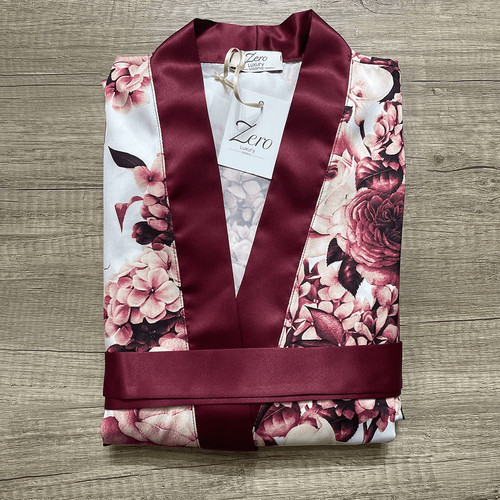 Zero luxury vestaglia raso - luxury,