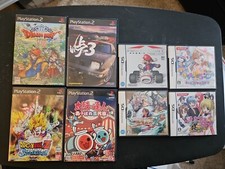 Lotto Nintendo DS e PlayStation 2 giapponese PS2 NDS Mario, Dragonball, RPG testato