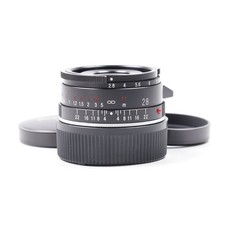 Voigtlander Color Skopar 28mm F2.8 Type II VM Leica M Black [Near Mint] #5102J