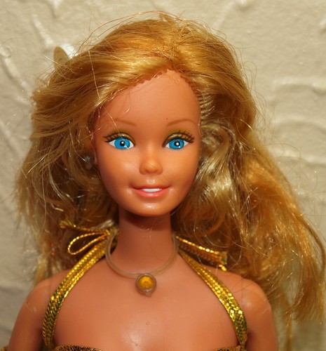 Barbie vintage 1980 golden - barbie,