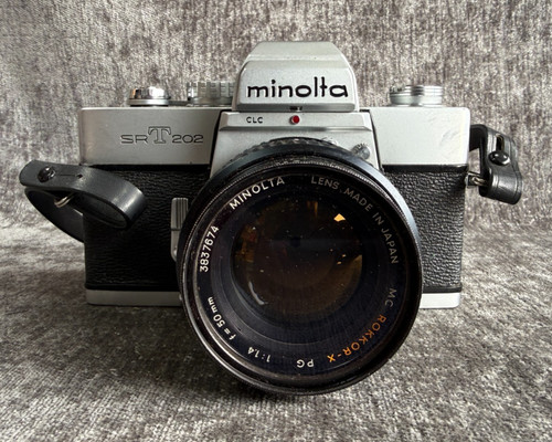 Vintage minolta srt 202 mm - minolta, 35