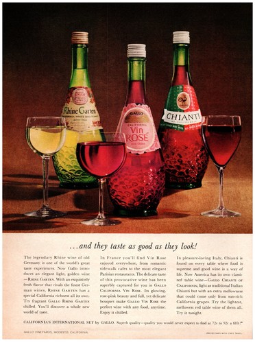 Pubblicità stampa vini gallo - pubblicità,
