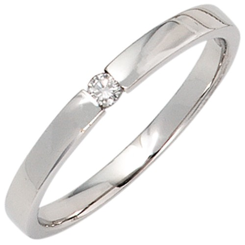 Anello solitario donna con - solitario, da