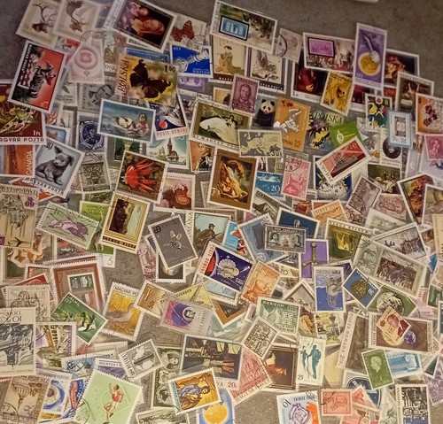 Lotto 500 francobolli - 500,