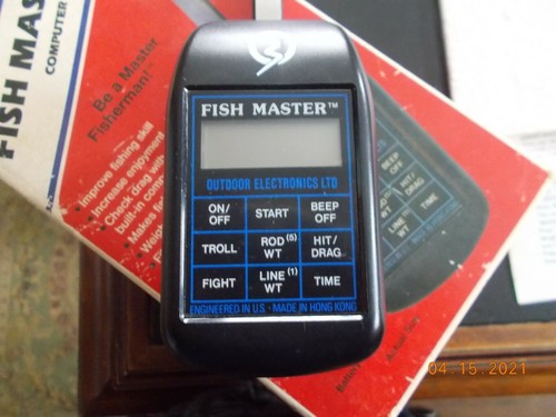Computer fish master - master, vintage