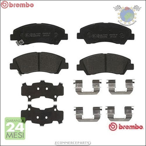 Kit pastiglie freno brembo - pastiglie,