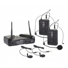 B-STOCK GARANTITO Proel EIKON WM300DH Doppio radiomicrofono Archetto UHF wirel.