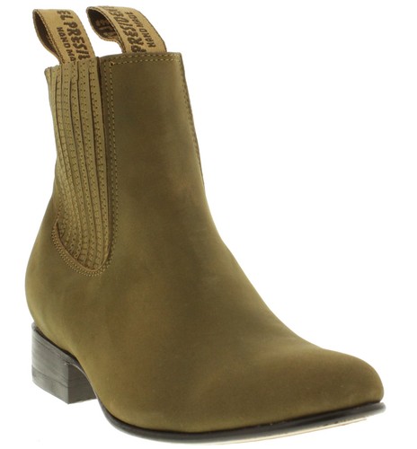Stivaletto uomo chelsea verde - uomo,